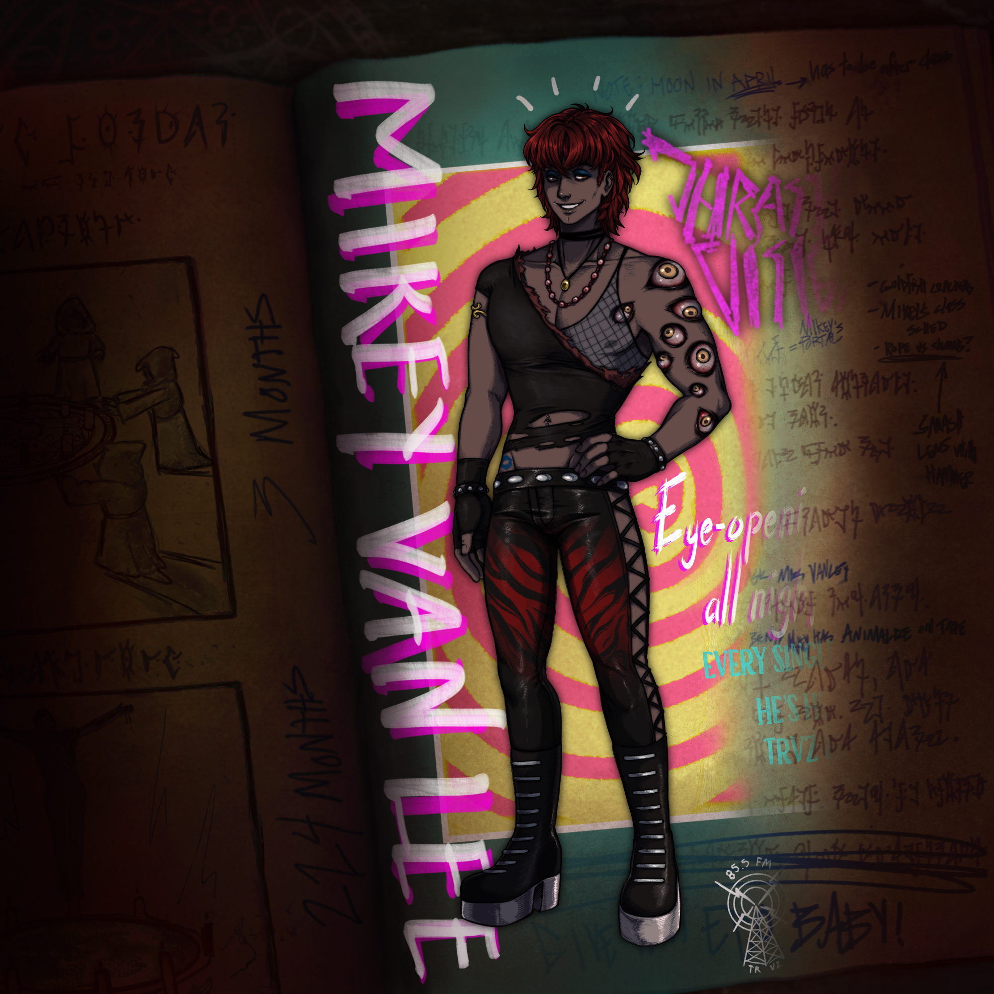 Mikey Character card