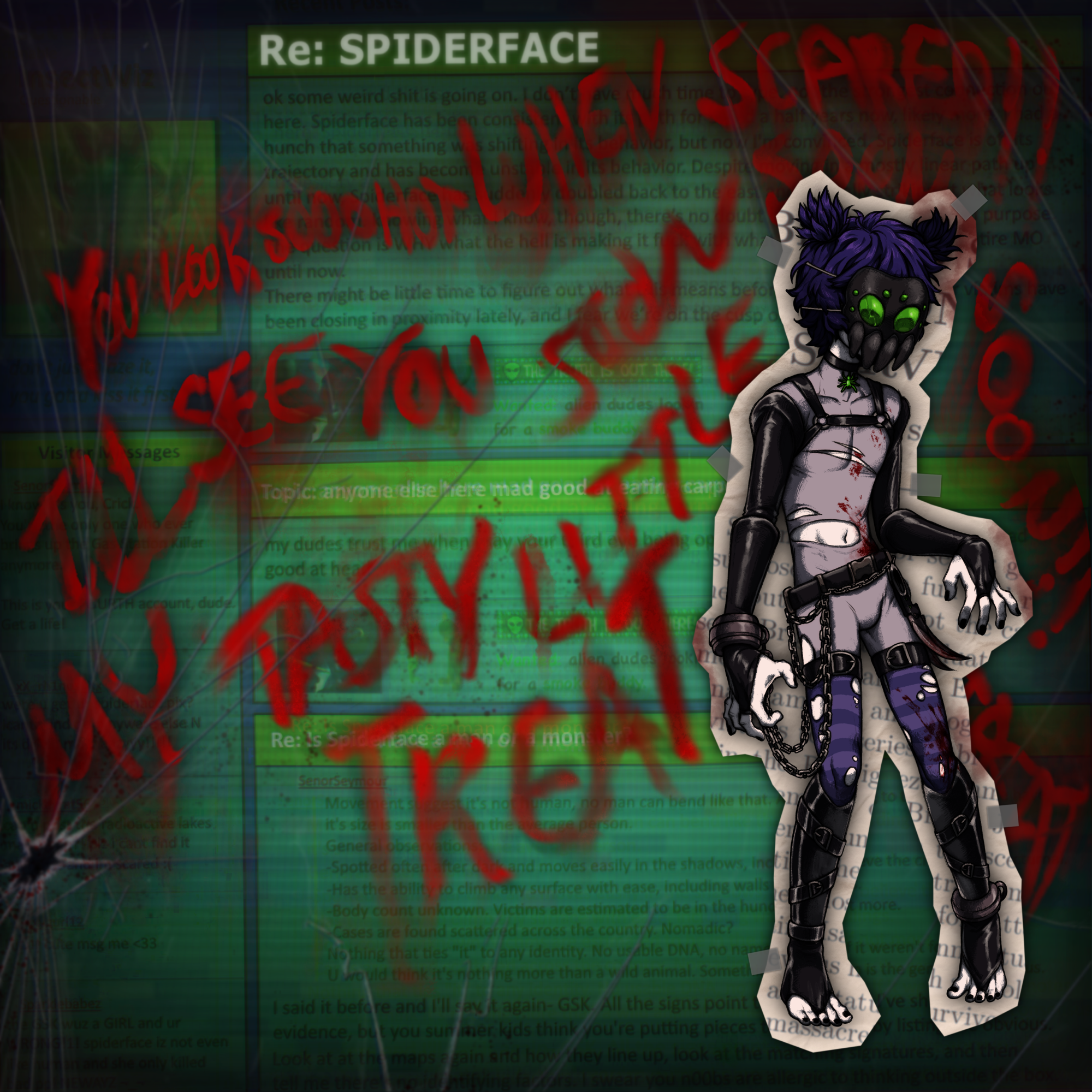 Spiderface Character card